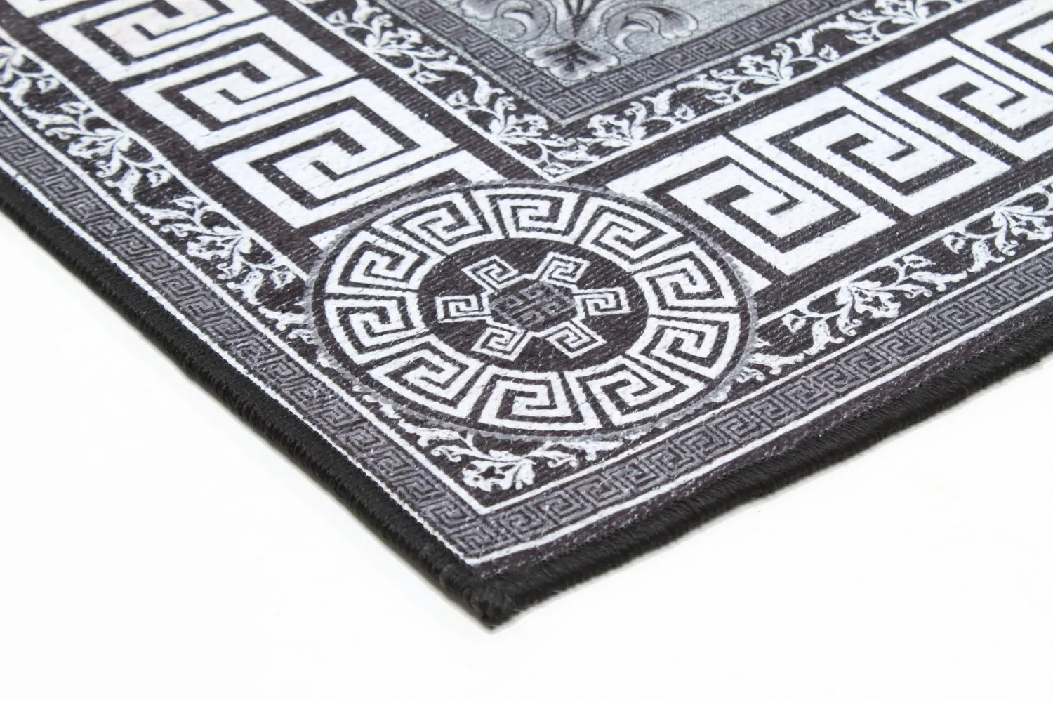 Tapis Wilton - Amer (noir/blanc)