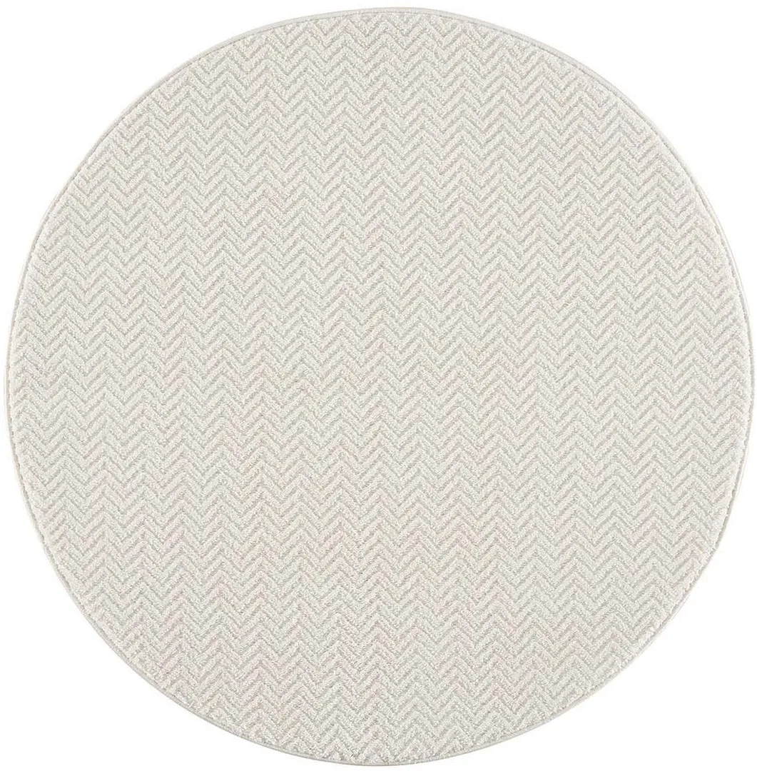 Tapis ronds - Pandora (blanc)