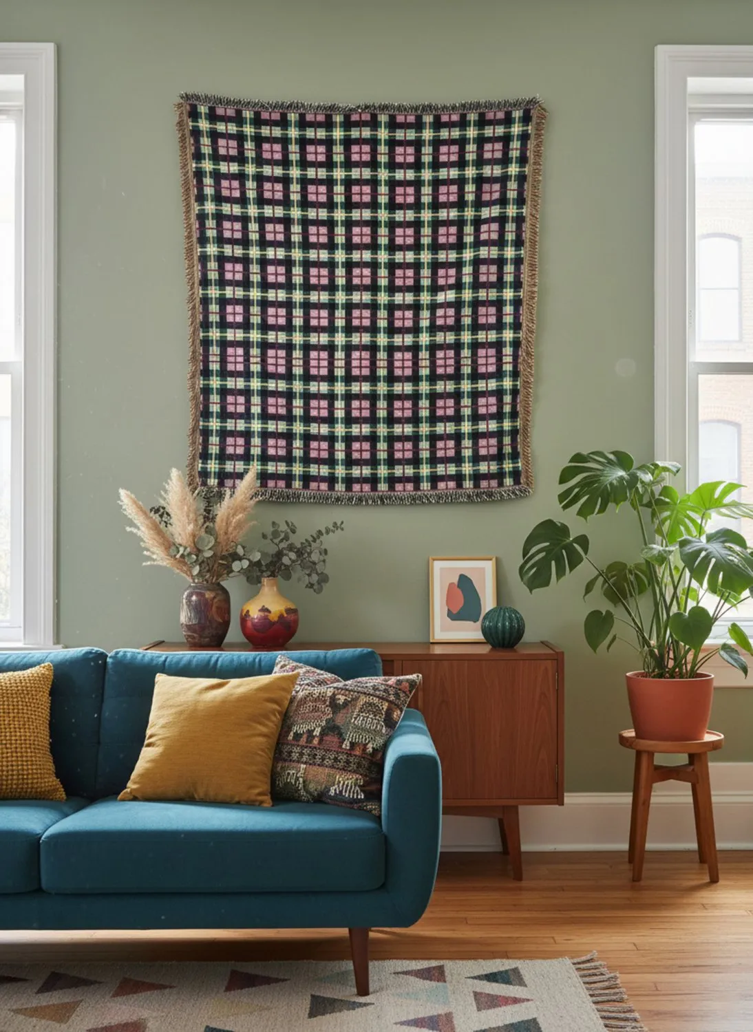 Couvertures - Astana Tapestry Blanket (multicolore)