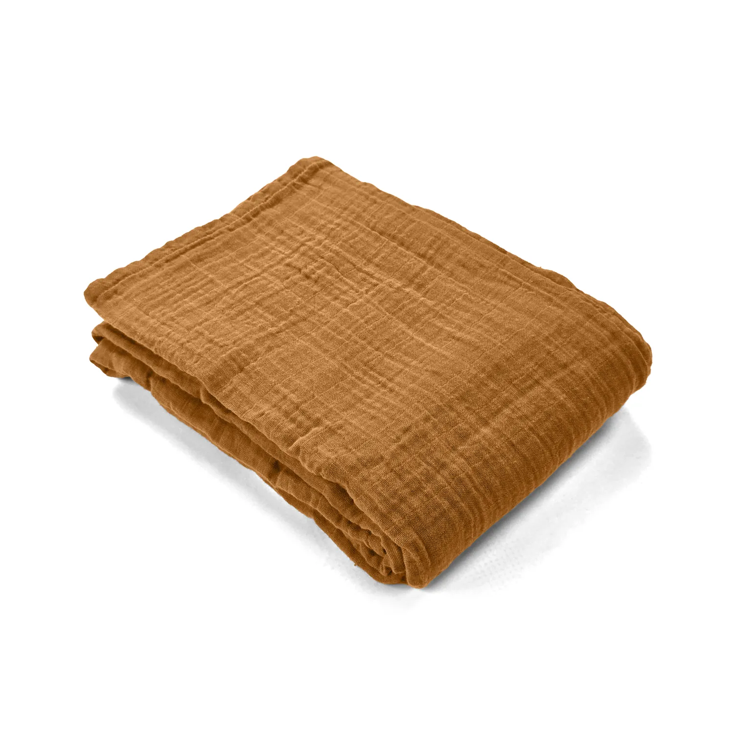 Couvertures - Plaid Vanja (marron clair)