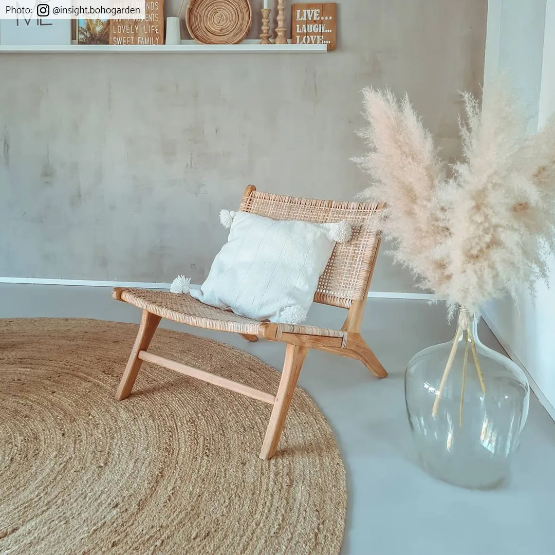 Tapis ronds - La tresse (jute)