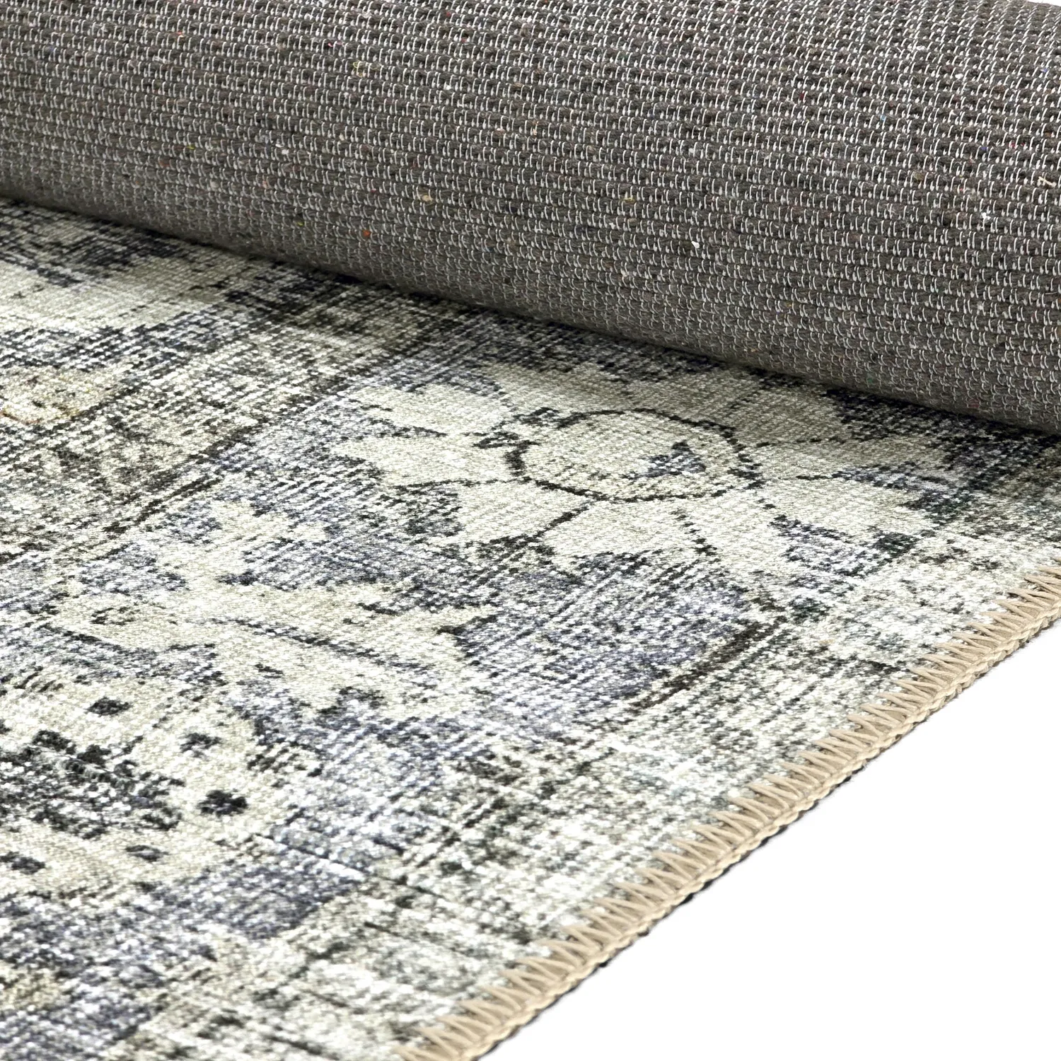 Tapis tissé à plat - Alvand (gris)