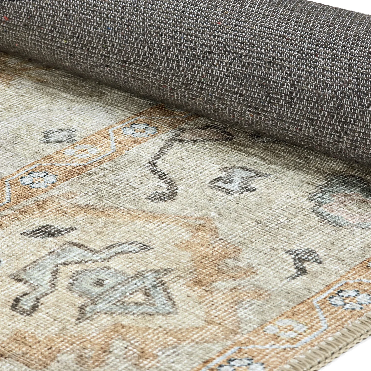 Tapis tissé à plat - Amena (beige)