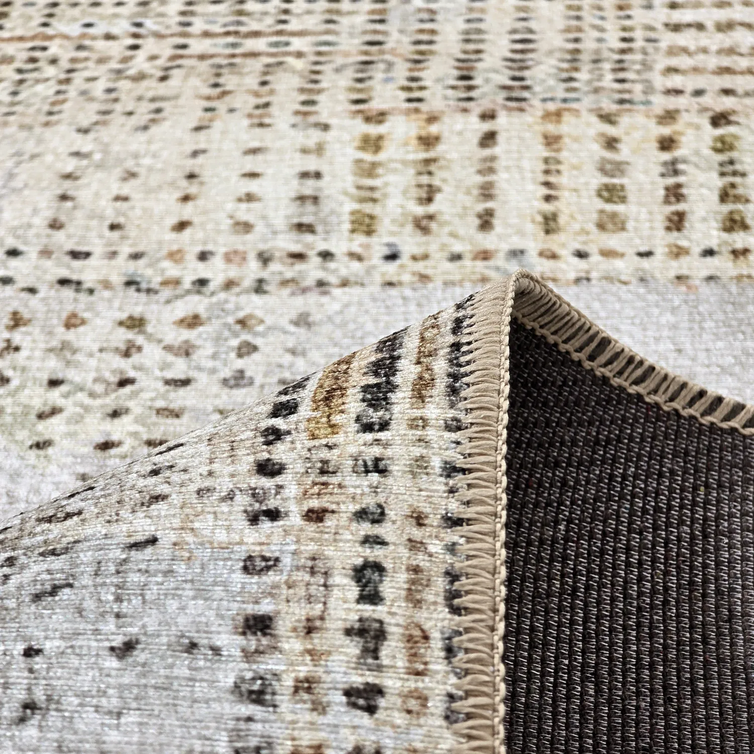 Tapis tissé à plat - Calla (jaune)