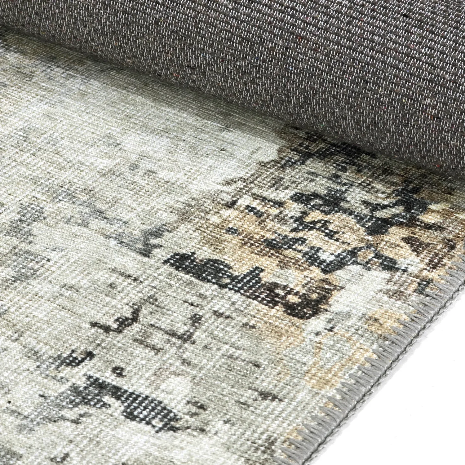 Tapis tissé à plat - Comino (gris/multi)