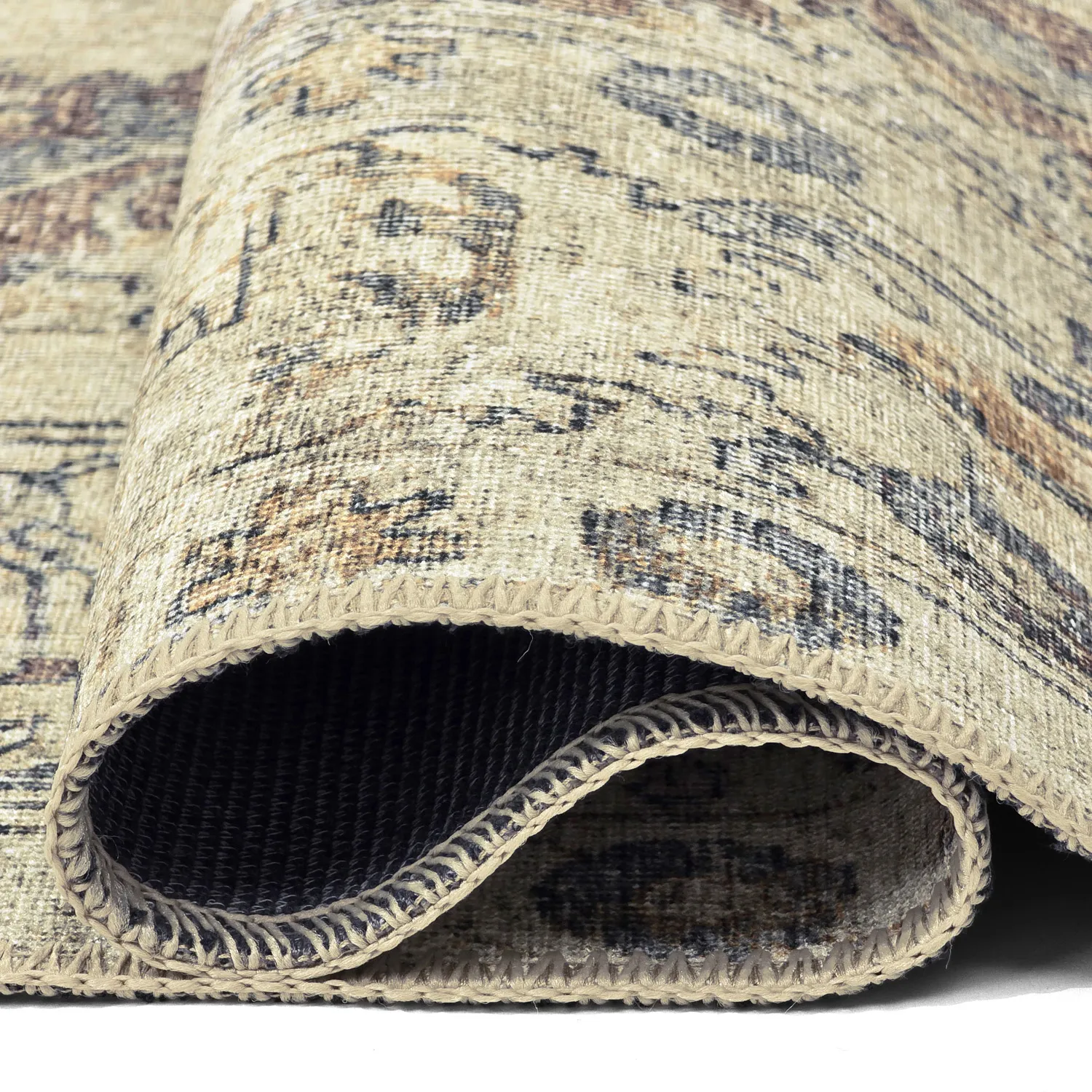 Tapis tissé à plat - Delvar (beige)