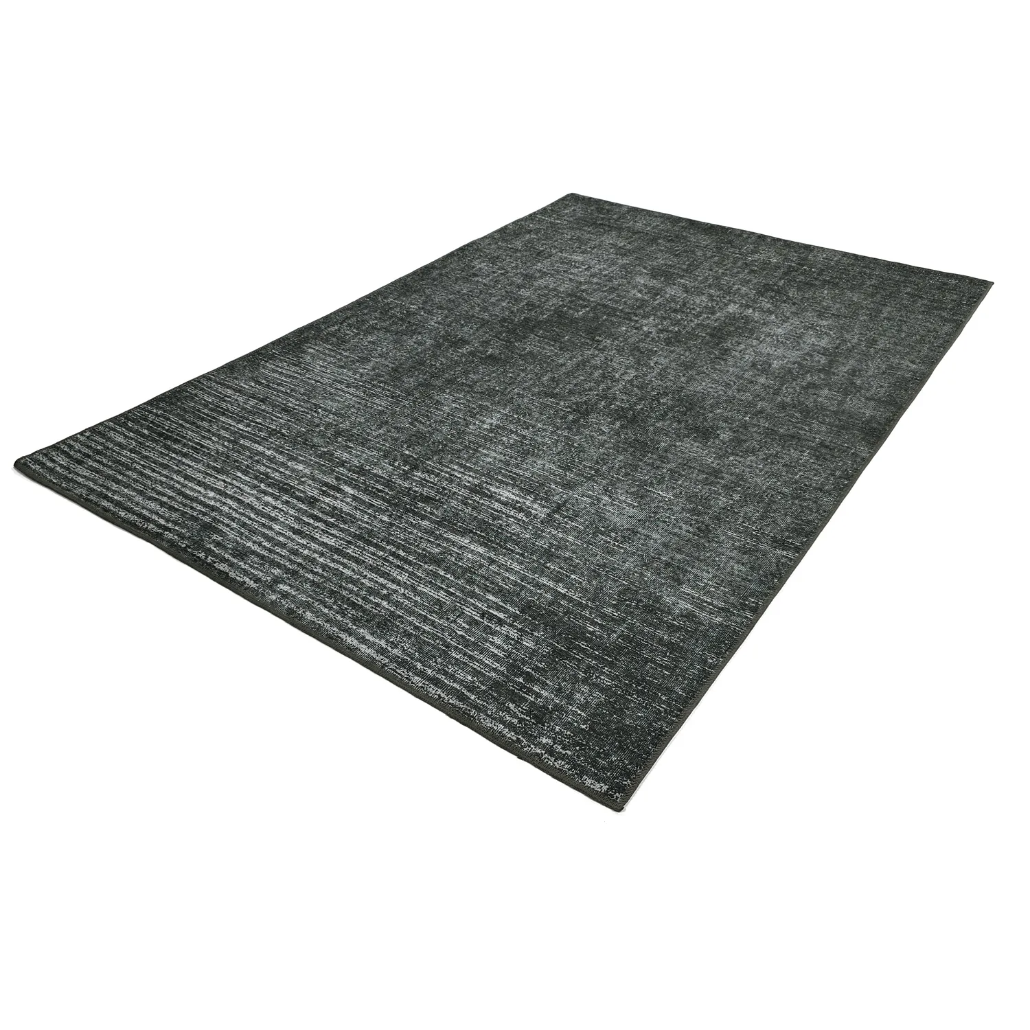 Tapis tissé à plat - Elarion (noir)