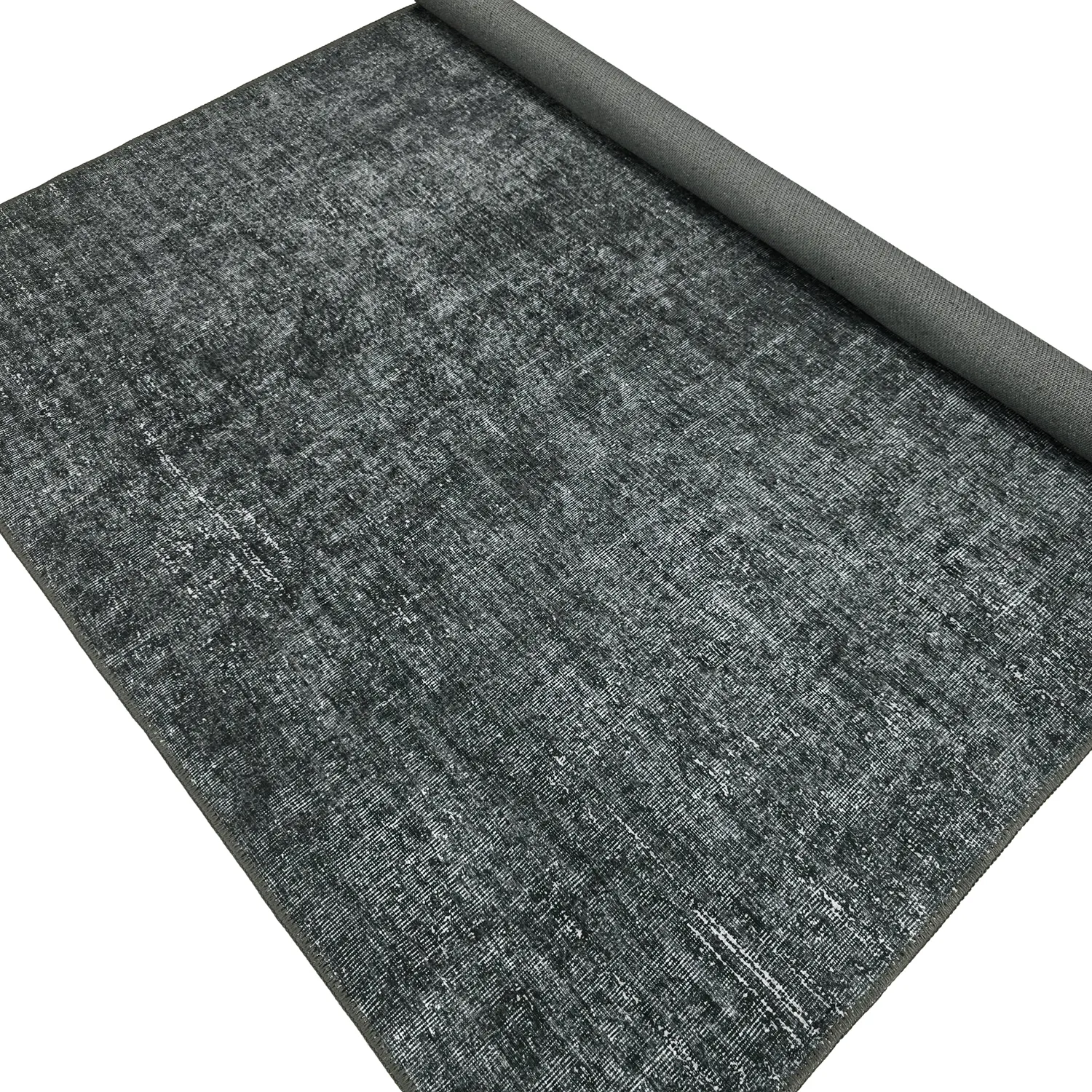 Tapis tissé à plat - Elarion (noir)