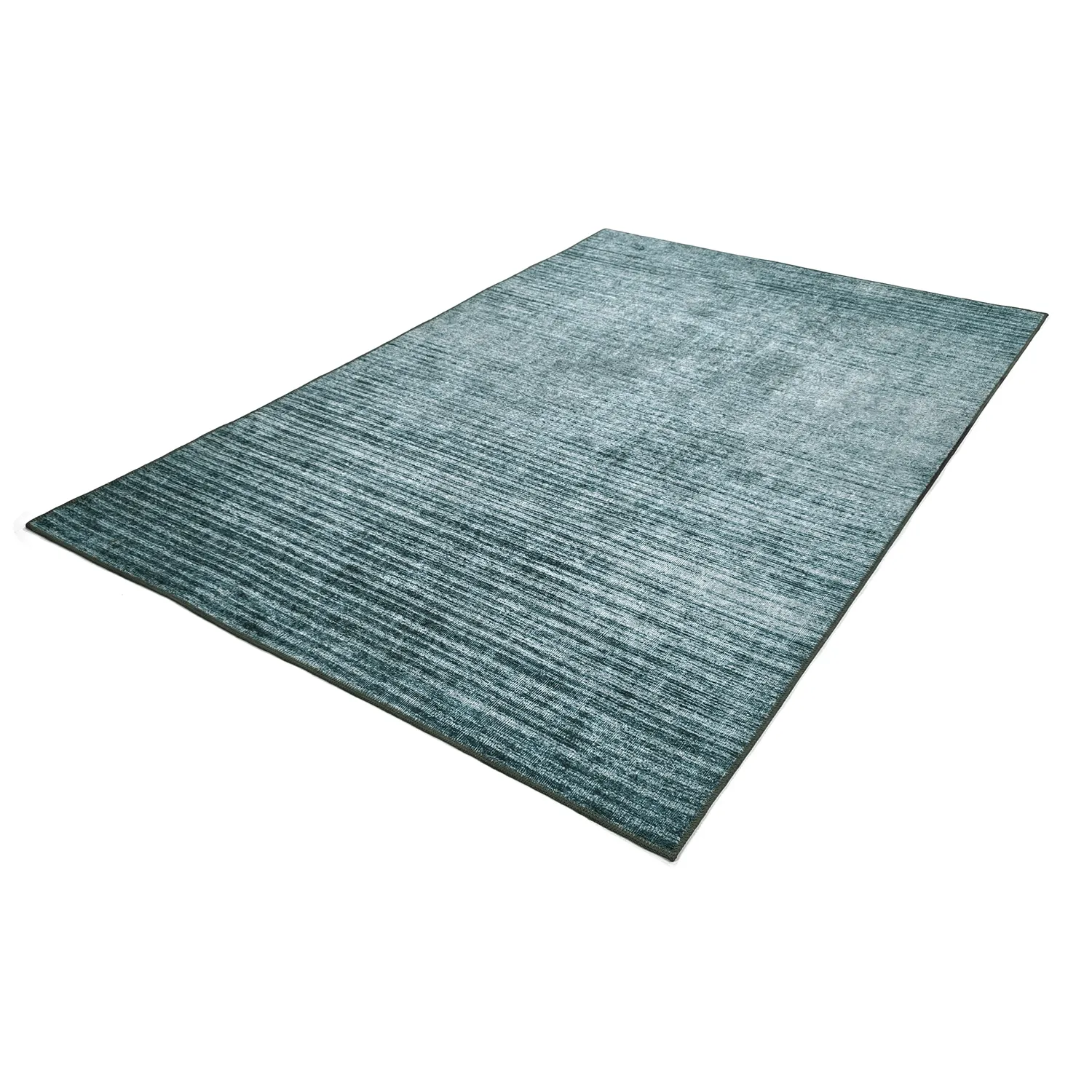 Tapis tissé à plat - Elarion (bleu)