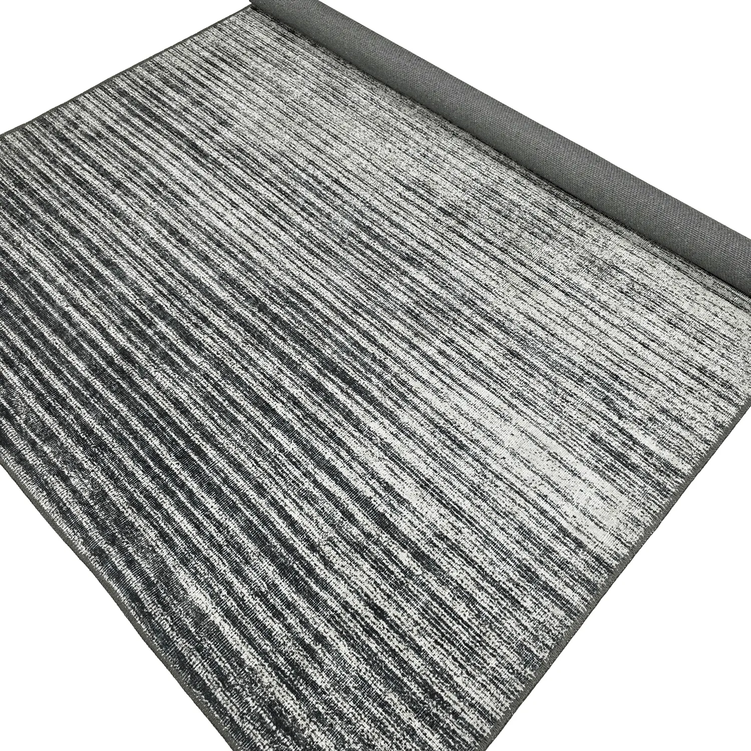 Tapis tissé à plat - Elarion (gris)