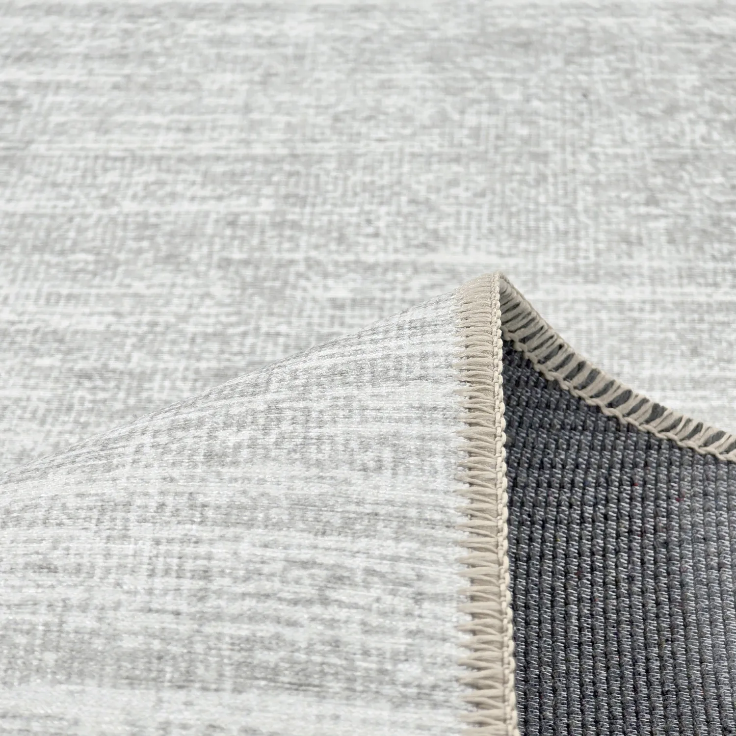 Tapis tissé à plat - Elarion (gris clair)