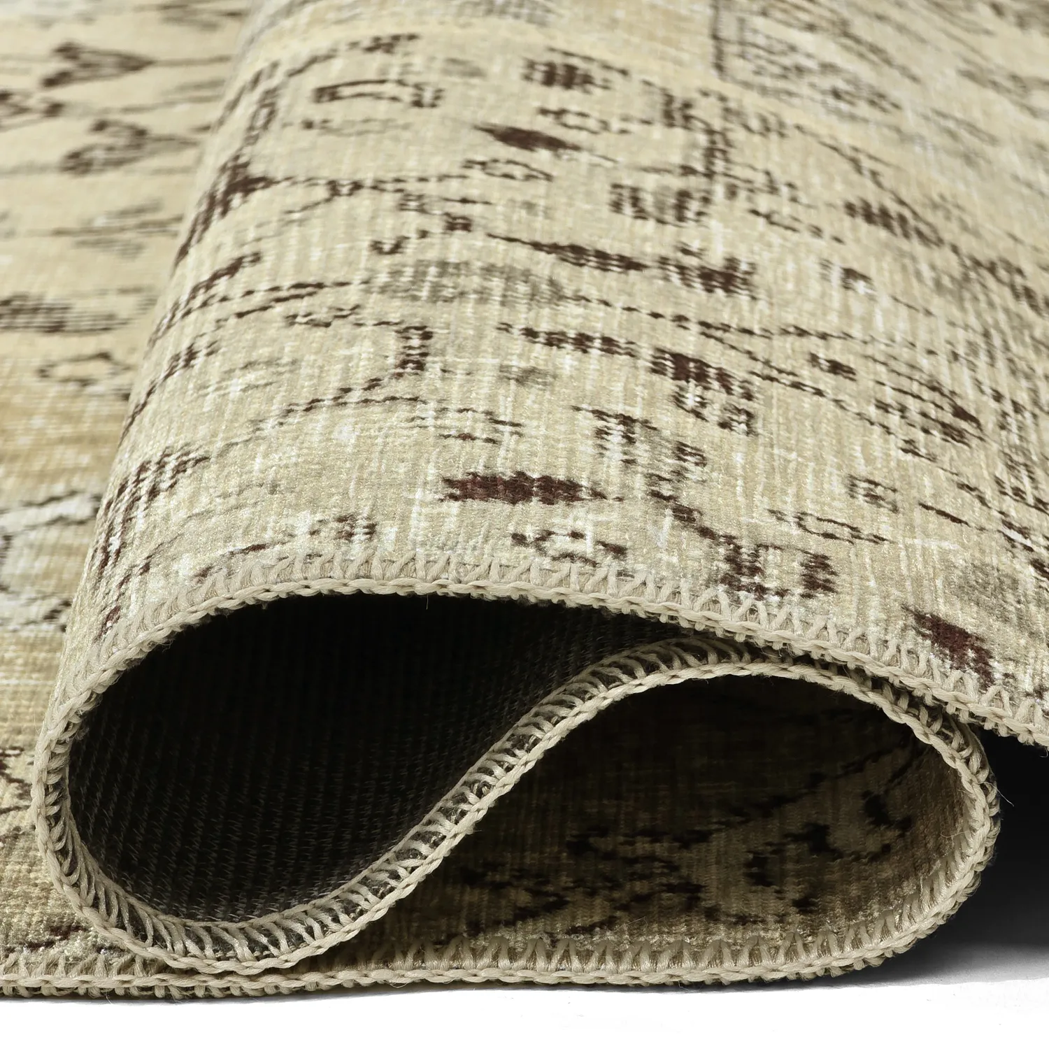 Tapis tissé à plat - Myrina (beige)