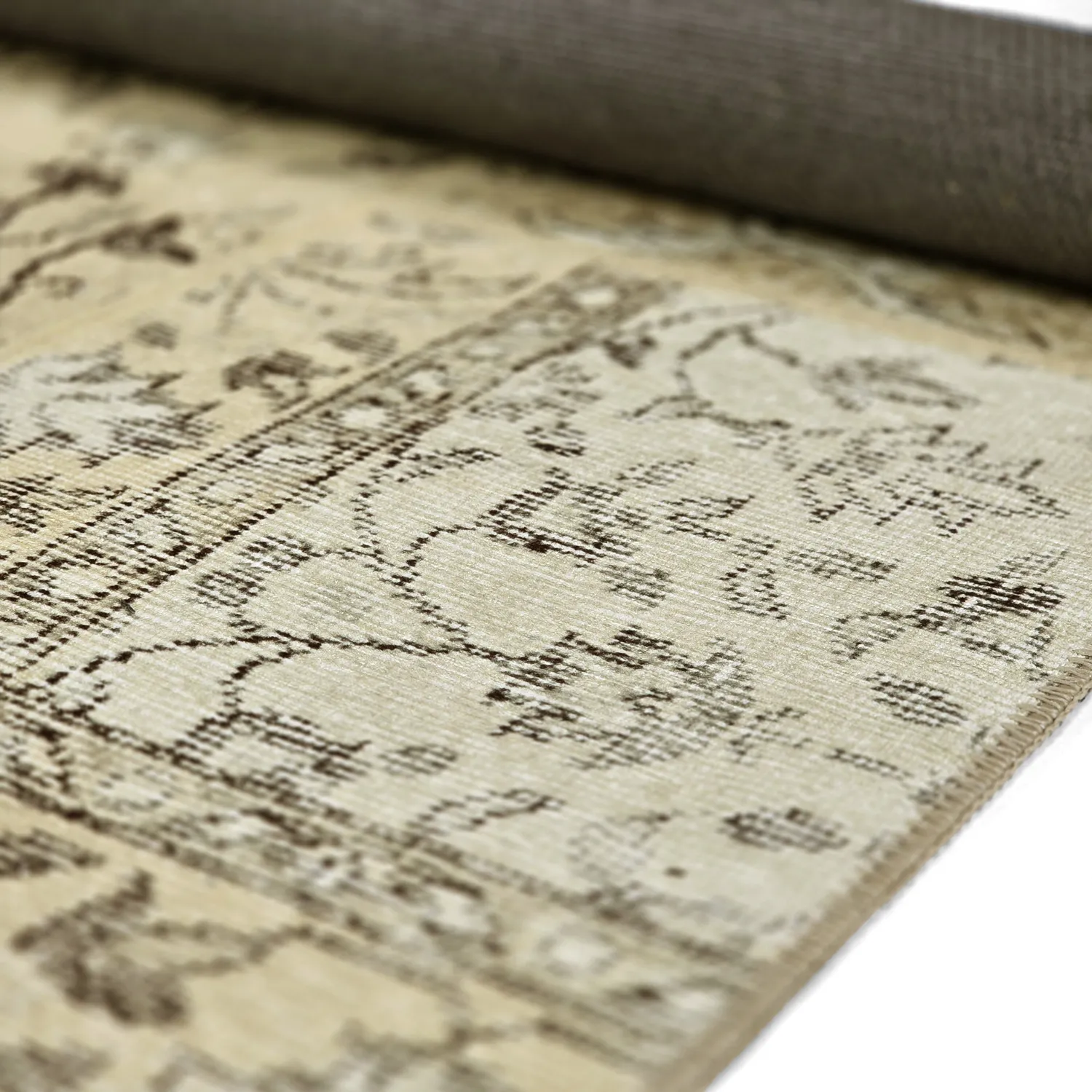 Tapis tissé à plat - Myrina (beige)