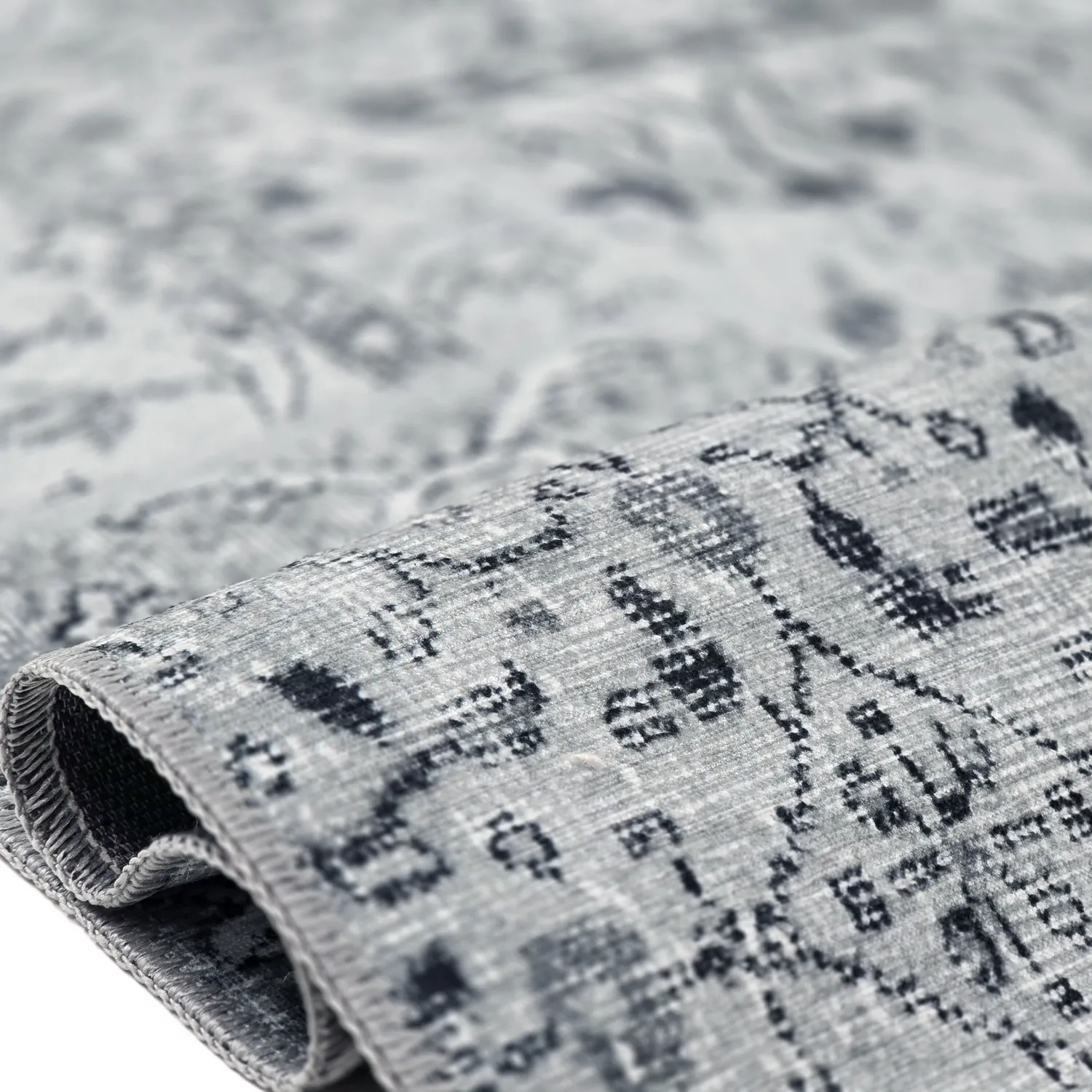 Tapis tissé à plat - Myrina (gris)
