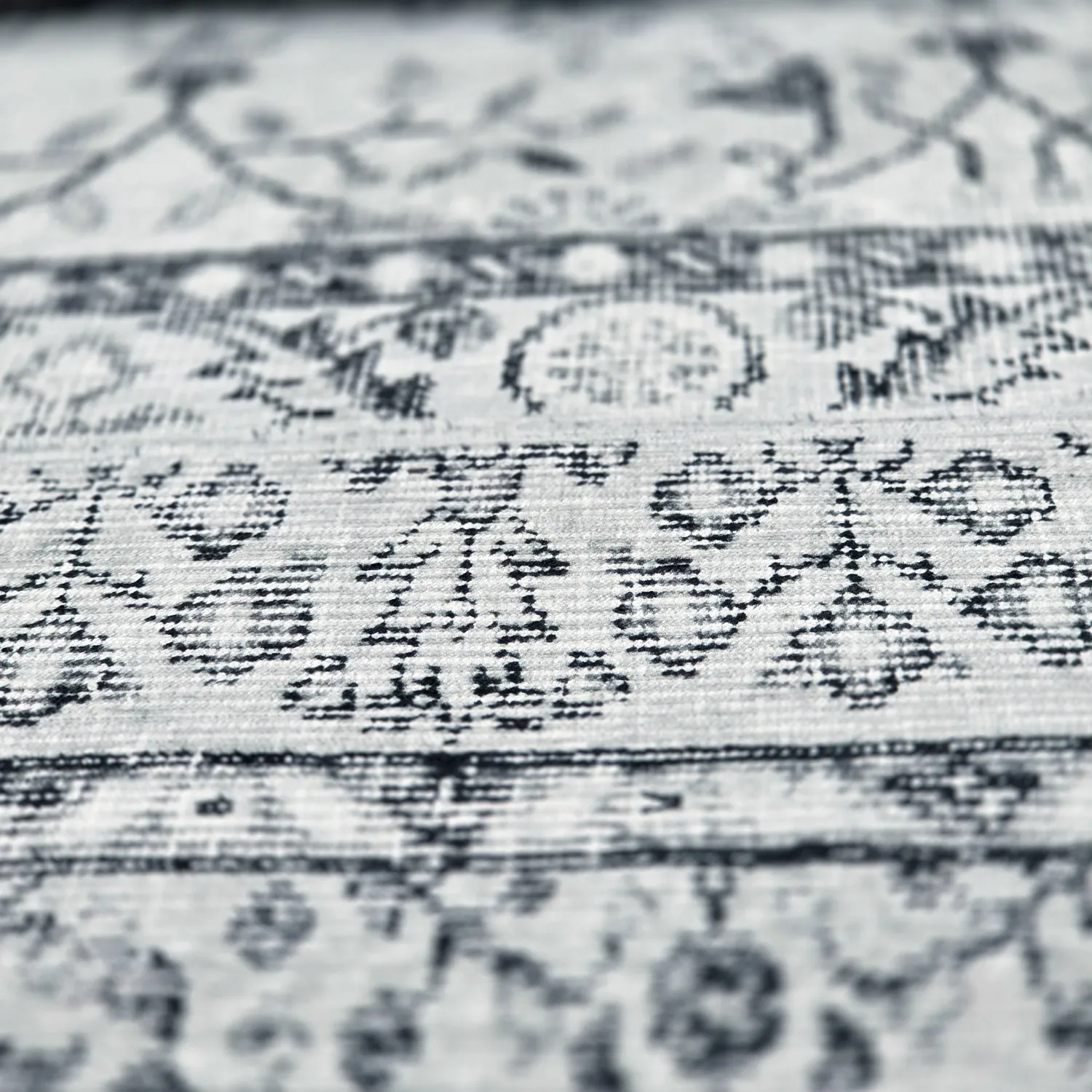 Tapis tissé à plat - Myrina (gris)