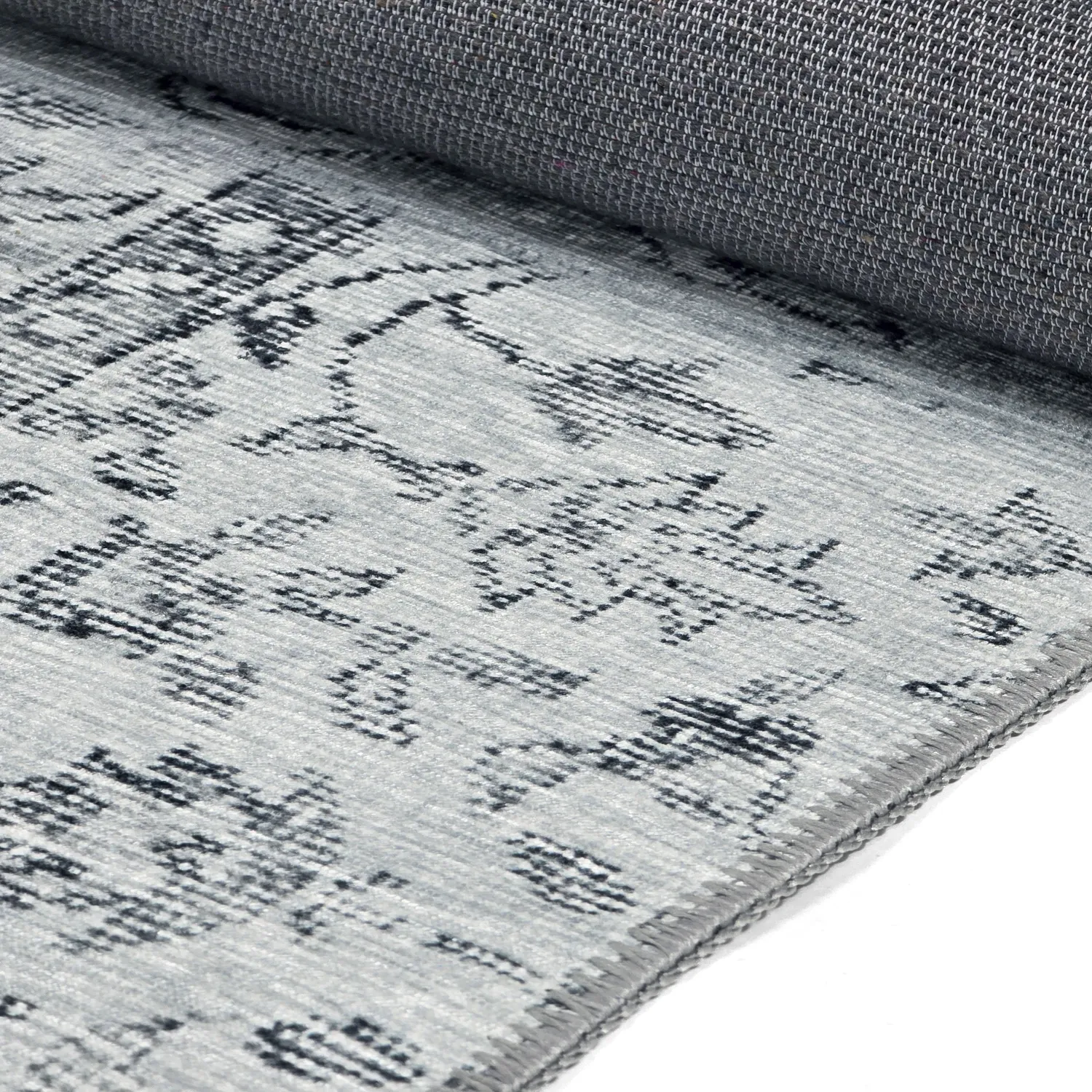 Tapis tissé à plat - Myrina (gris)