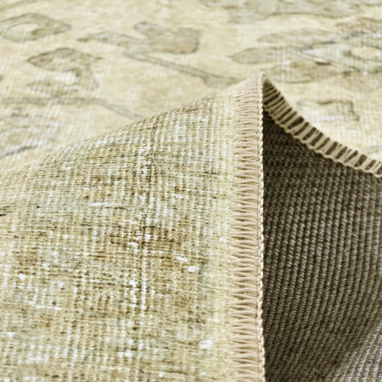 Tapis tissé à plat - Noura (beige)