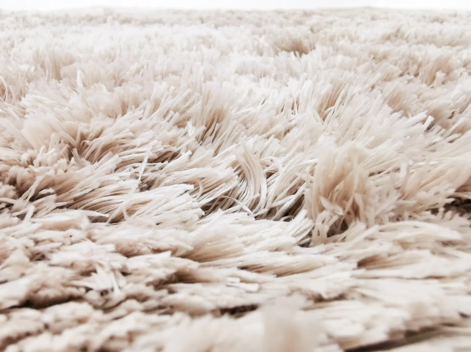 Tapis à poils longs - Kanvas (beige)