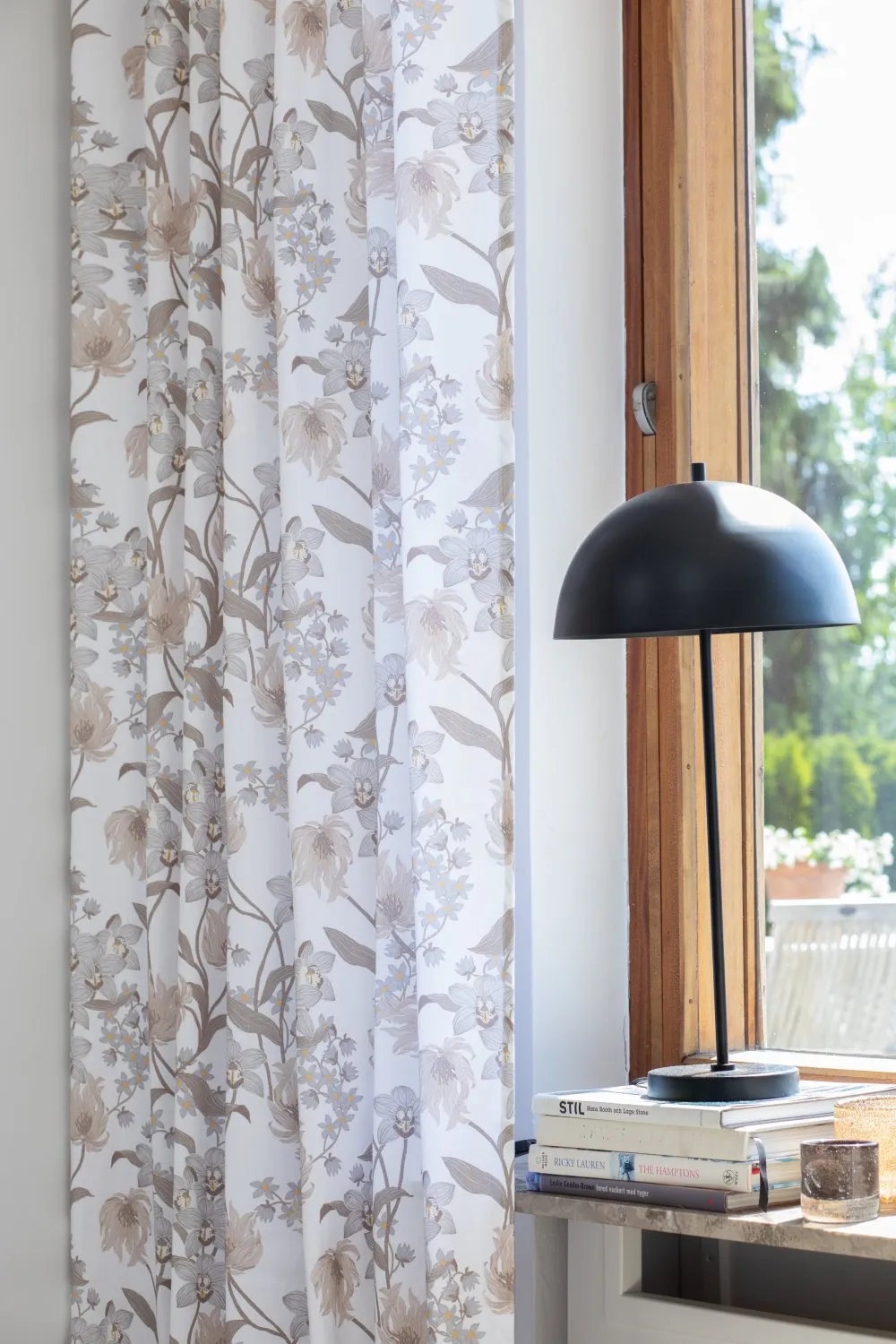 Rideaux - Rideau en coton Florina (beige)
