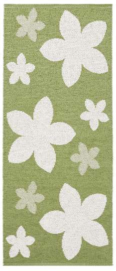 Tapis en plastique - Le tapis de Horred Flower (vert)