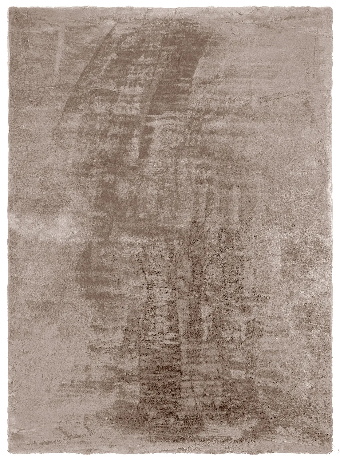 Tapis à poils longs - Frutillar (taupe)