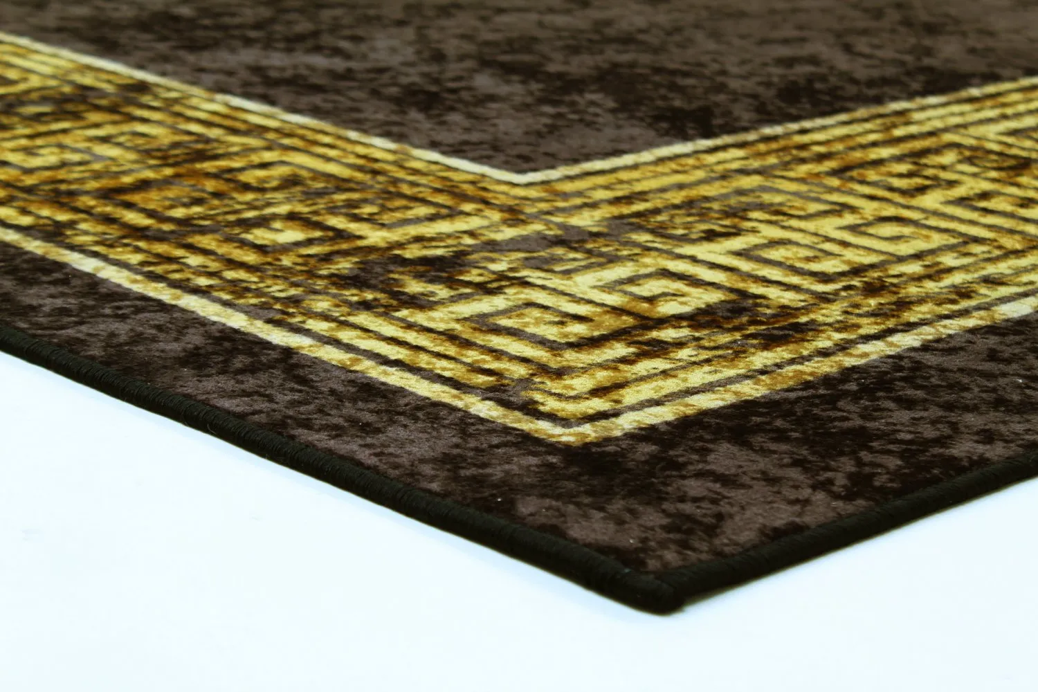 Tapis Wilton - Tilos (noir/doré)