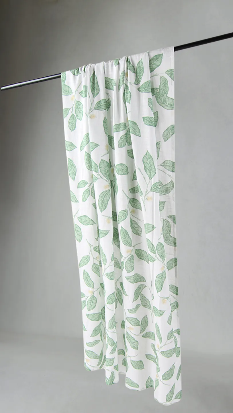 Rideaux - Rideau en coton - Morris (vert)