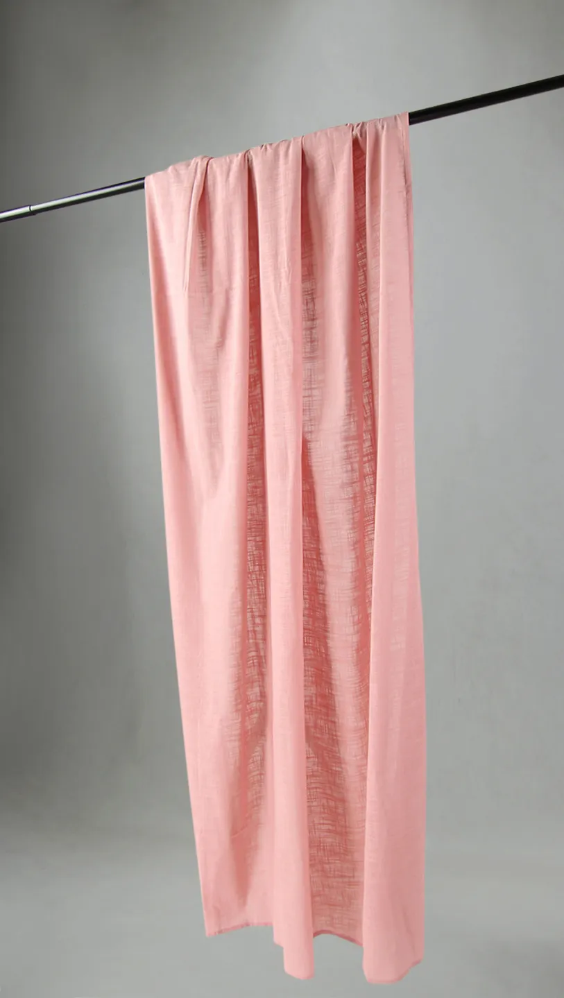Rideaux - Rideau en coton - Lollo (rose)