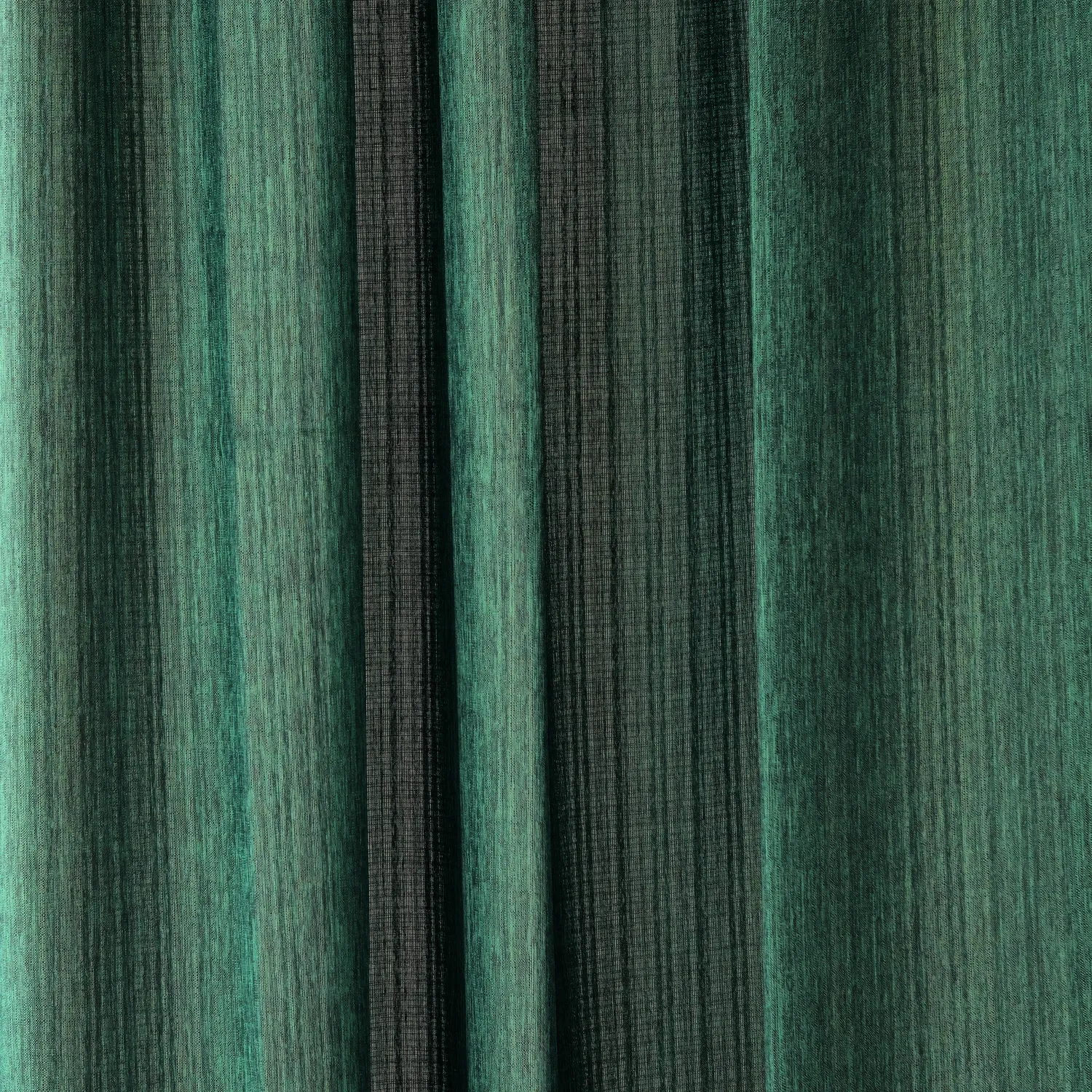 Rideaux - Rideau imitation lin Andrada (vert foncé)
