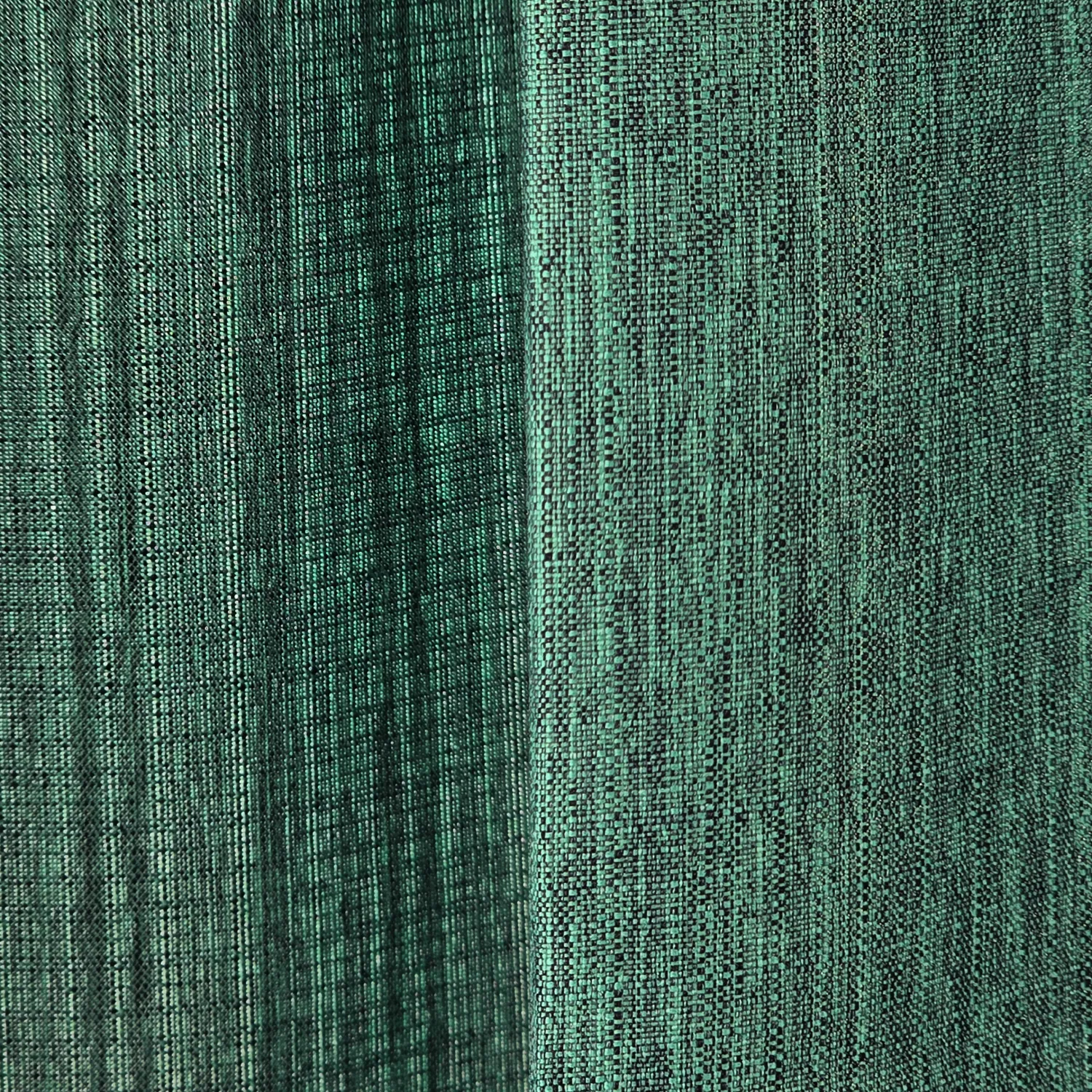 Rideaux - Rideau imitation lin Andrada (vert foncé)