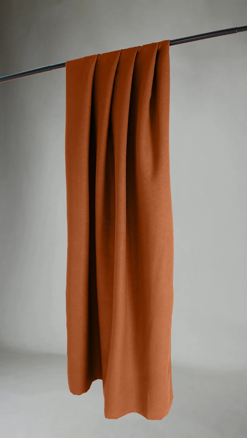 Rideaux - Rideau occultant Octavia (orange)