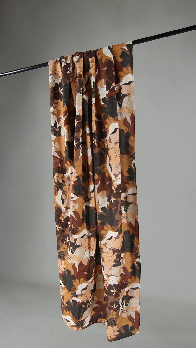 Rideaux - Rideau en coton Asta (marron)