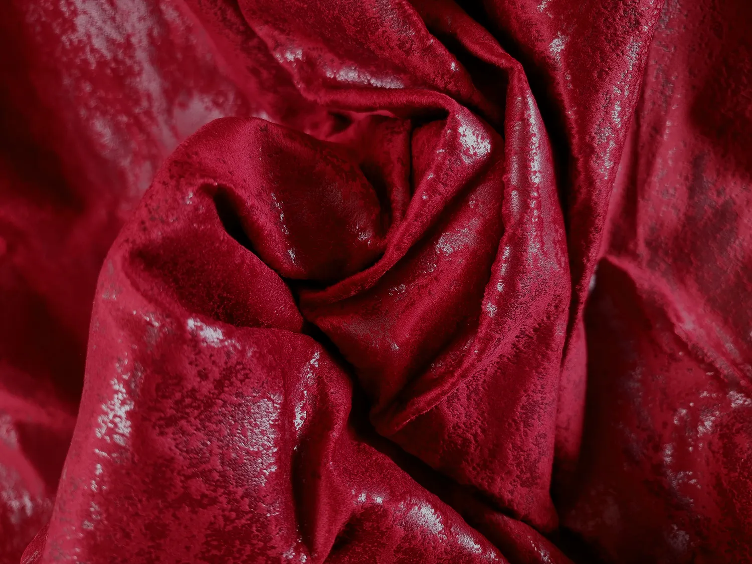 Rideaux - Rideau en velours Ofelia (rouge)