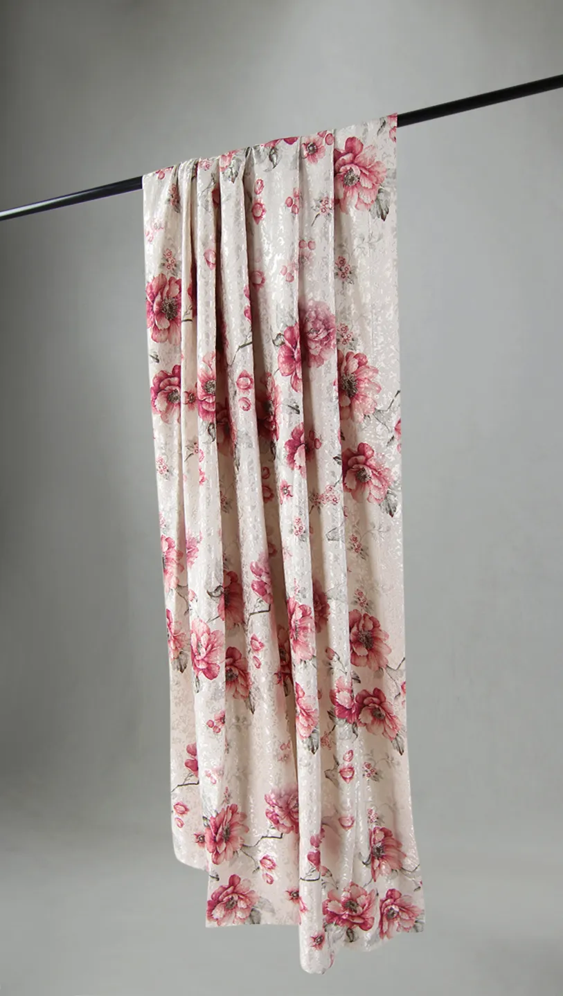 Rideau - Blom (rose)