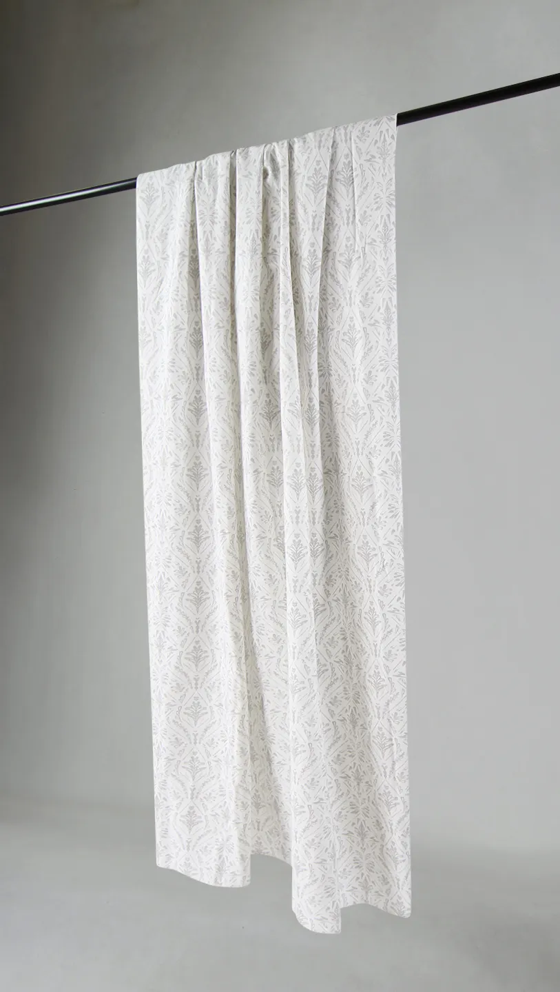 Rideaux - Rideau en coton Helmi (gris)