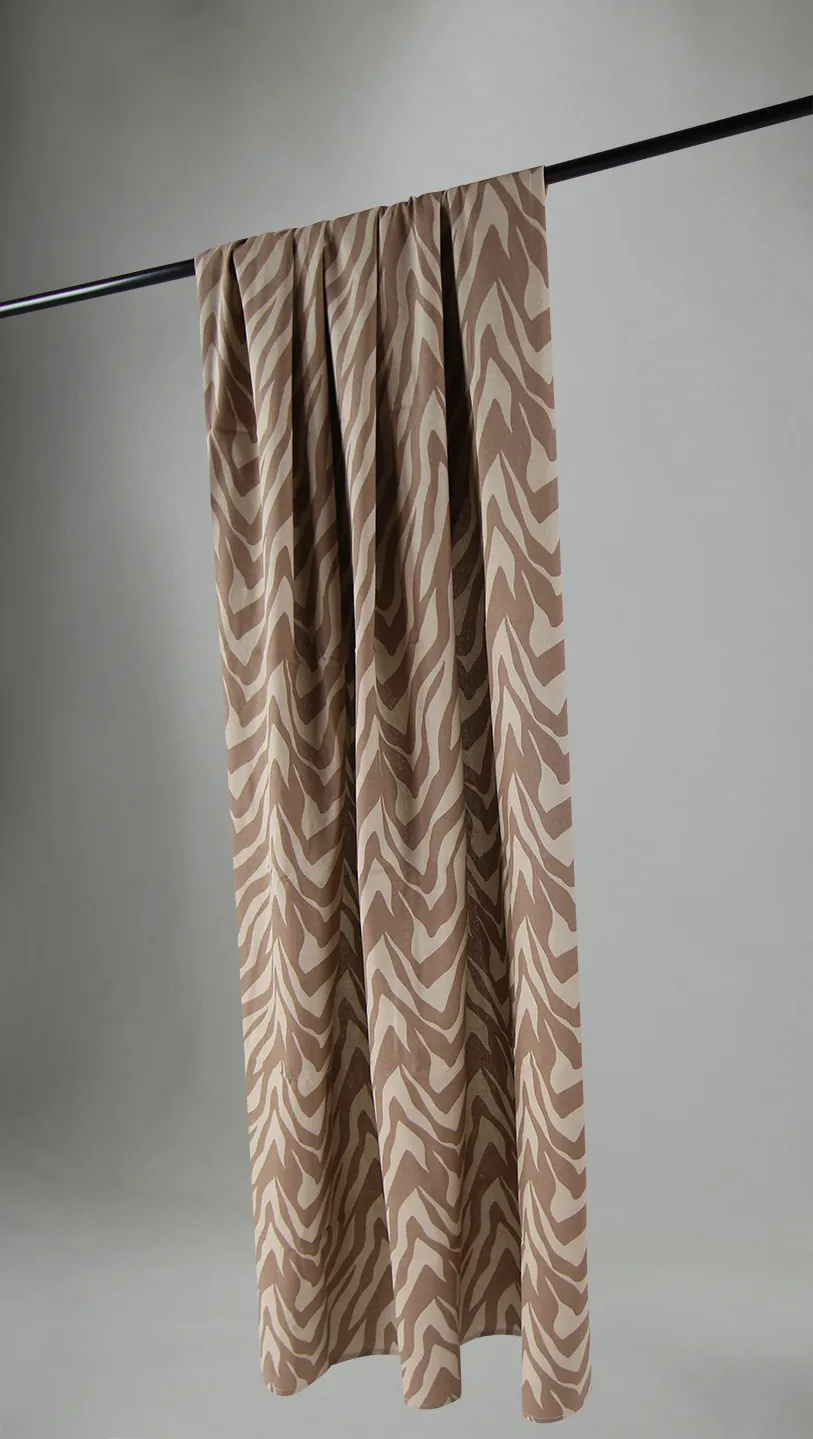 Rideaux - Rideau en coton Laura (beige foncé)