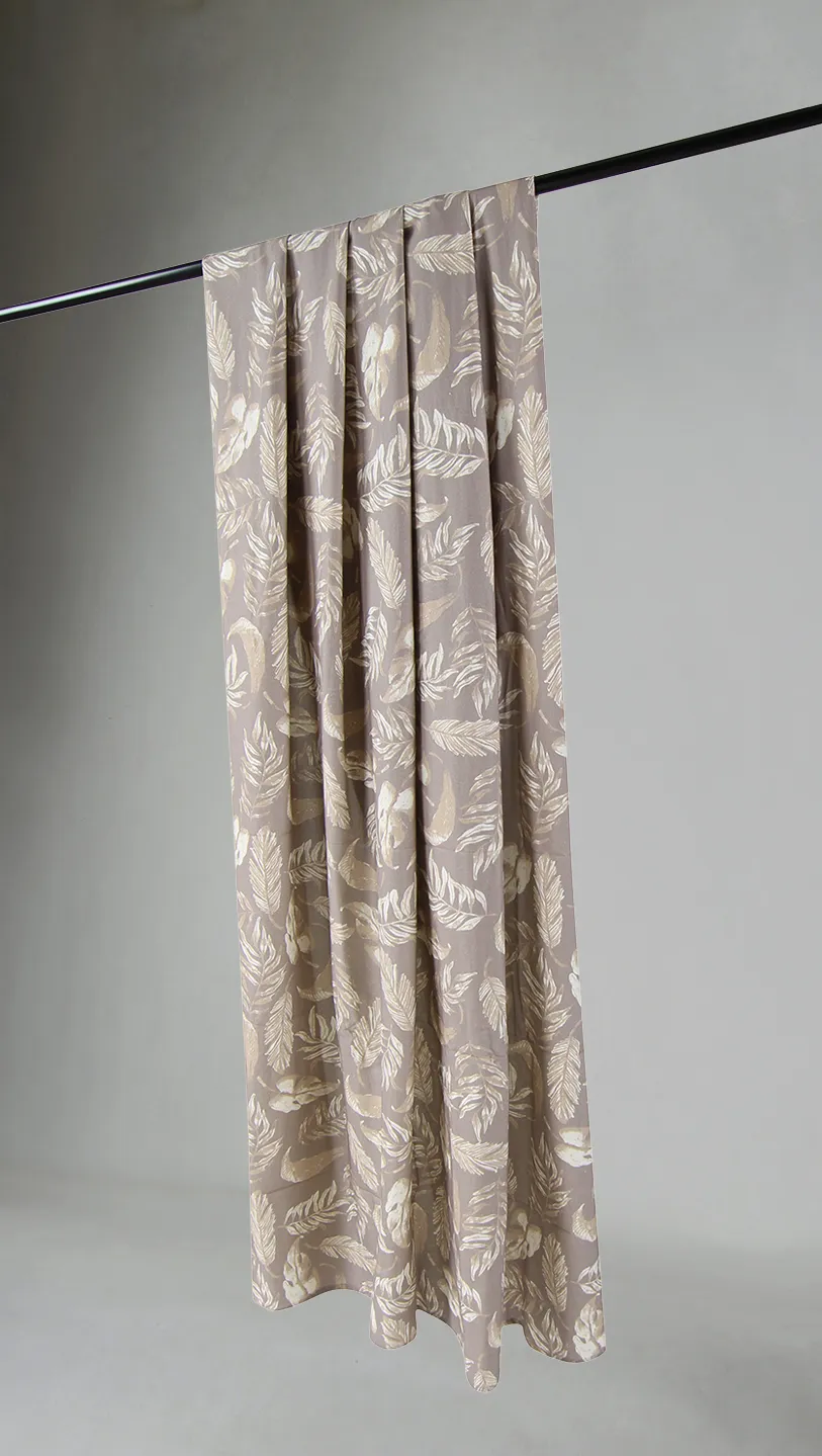 Rideaux - Rideau en coton Lowe (beige)