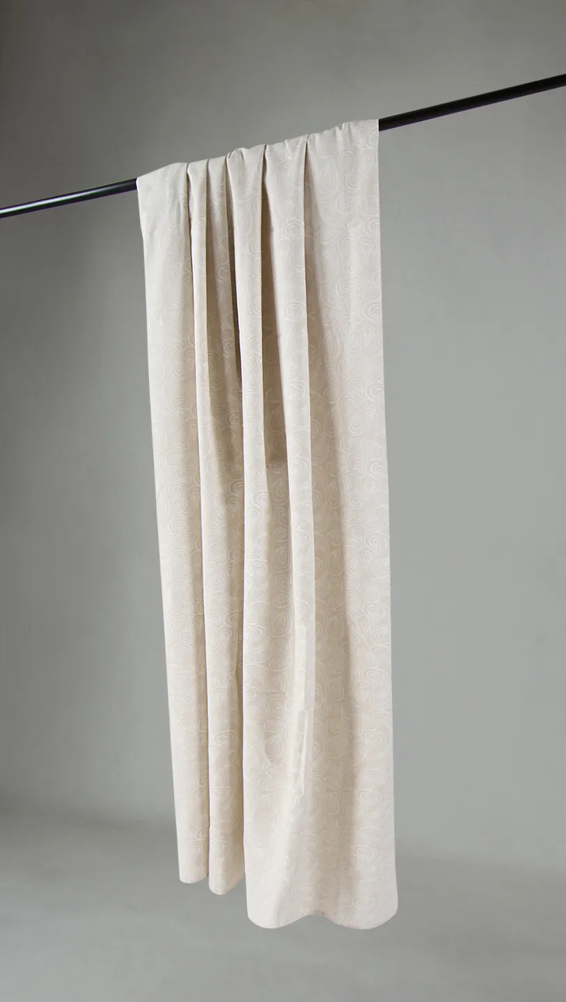 Rideaux - Rideau en coton Merja (beige)