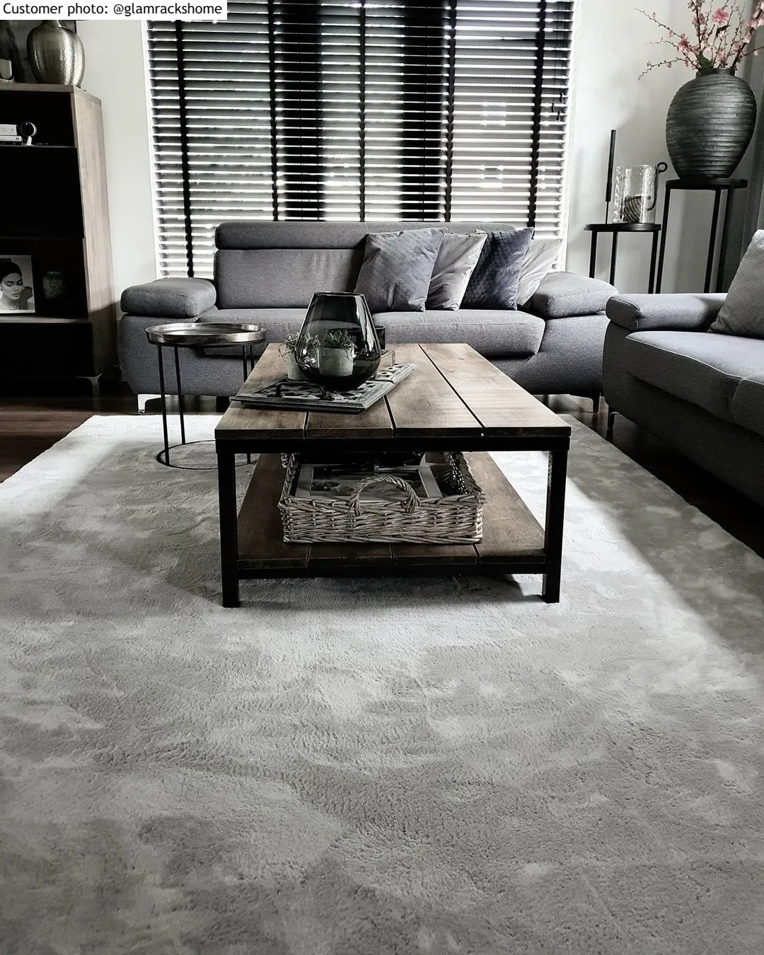 Tapis moelleux - Aranga Super Soft Fur (gris)