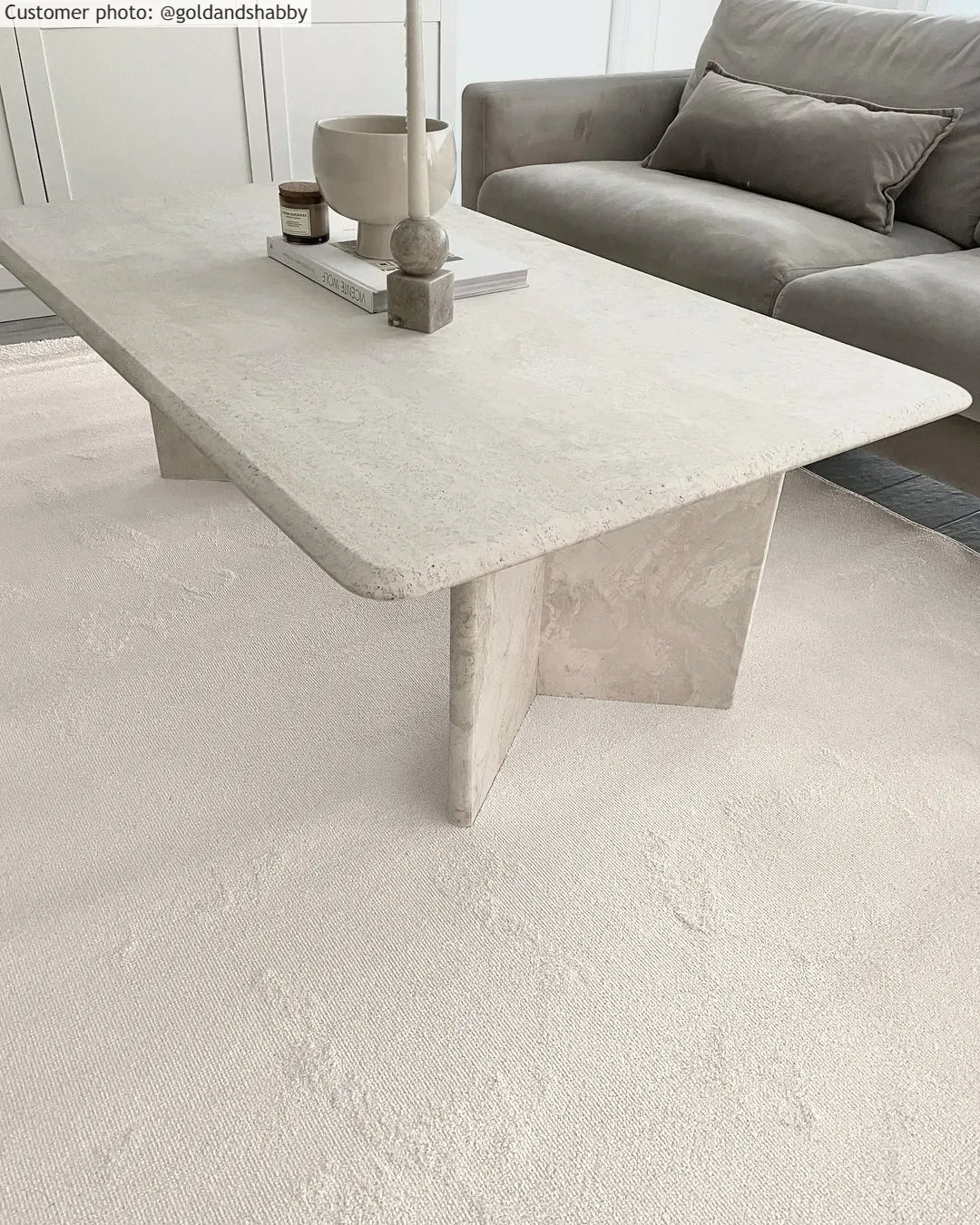 Tapis Wilton - Sunayama (blanc)