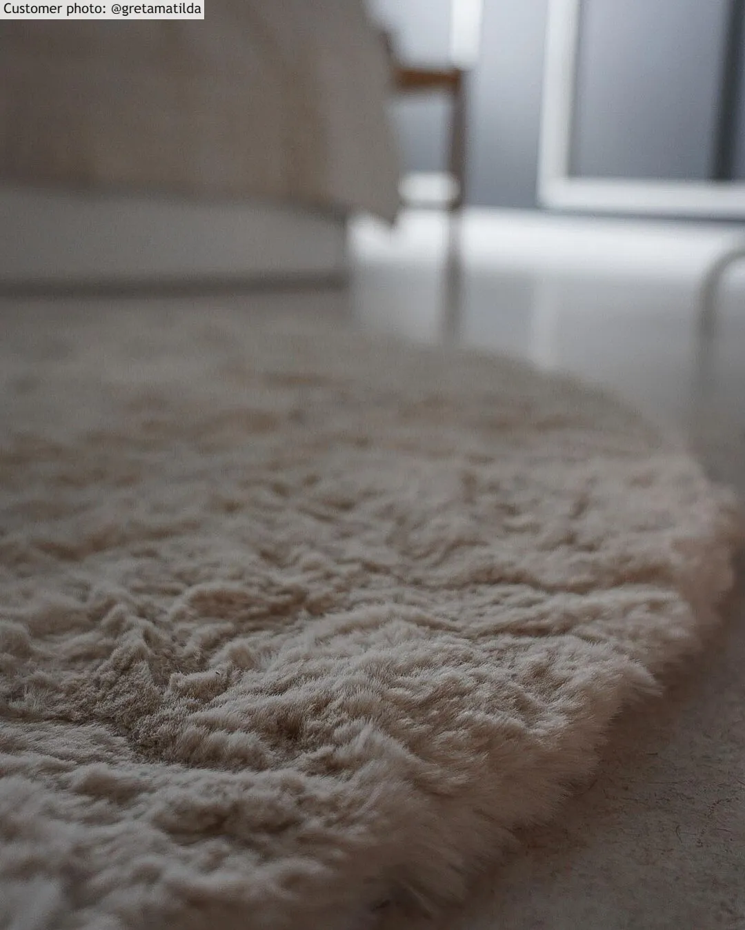 Tapis ronds - Monti (blanc cassé)