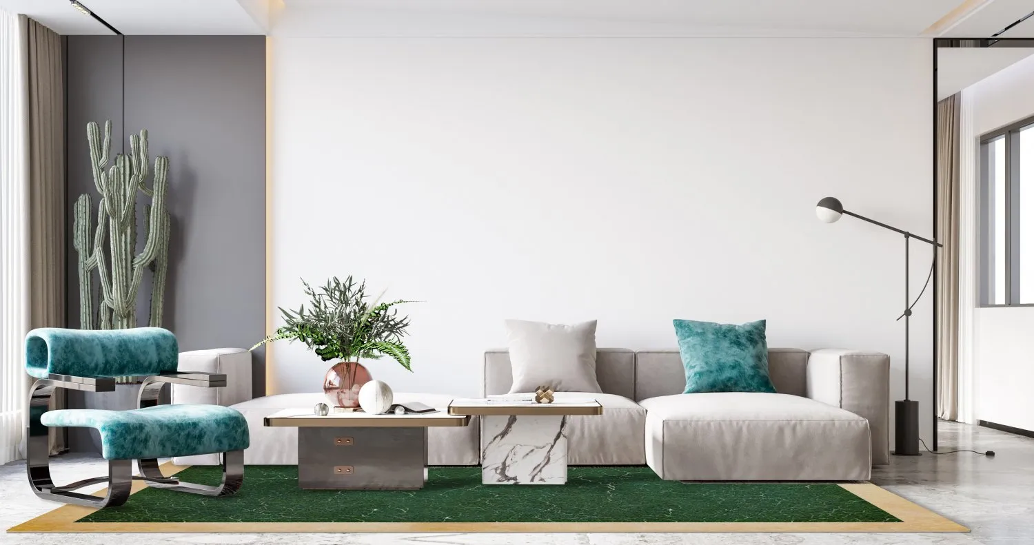Tapis Wilton - Laval (vert)