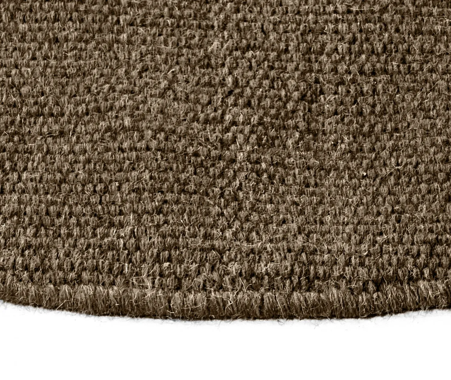 Tapis rond - Hamilton (marron)
