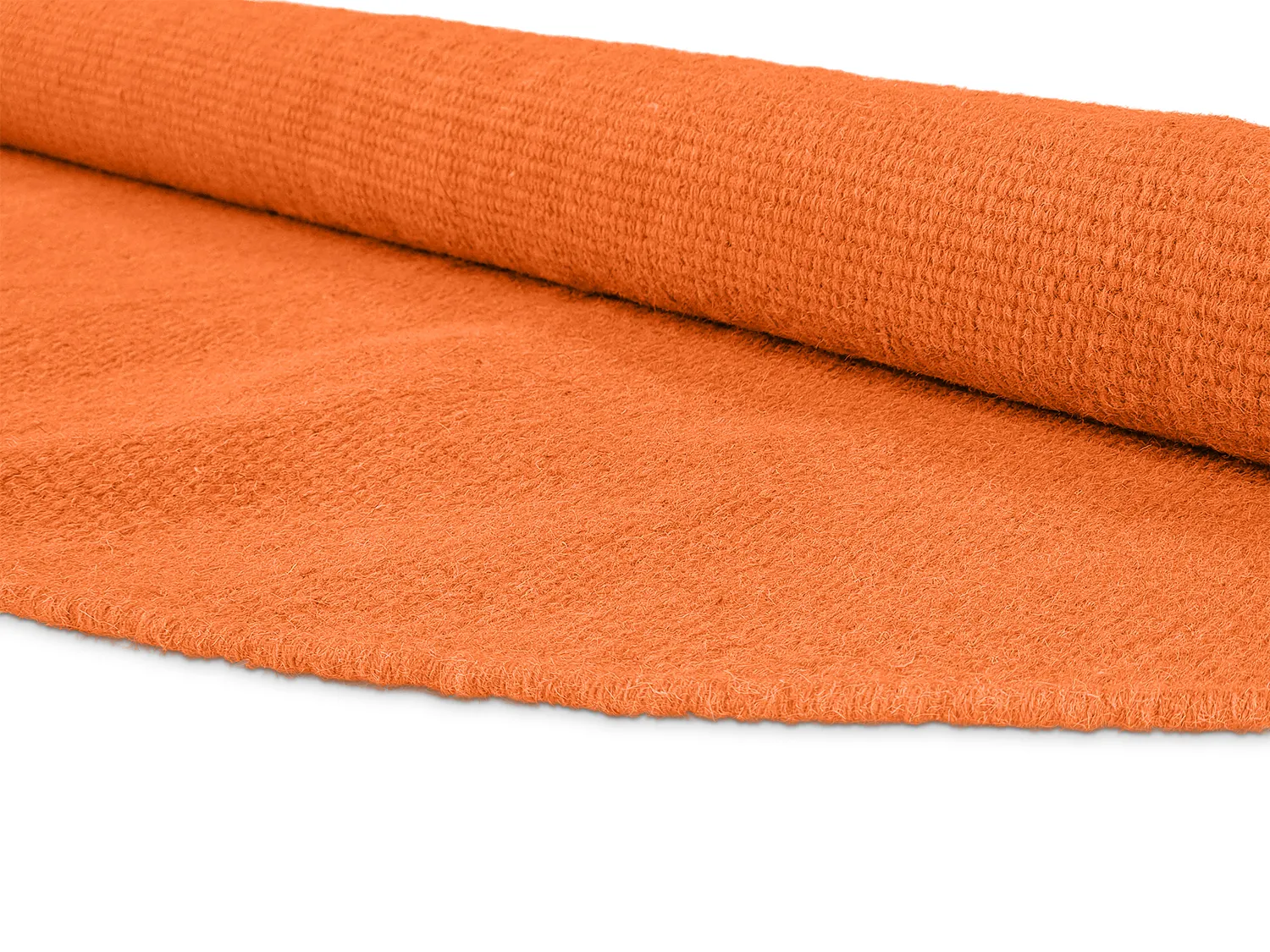 Tapis rond - Hamilton (Orange Peel)