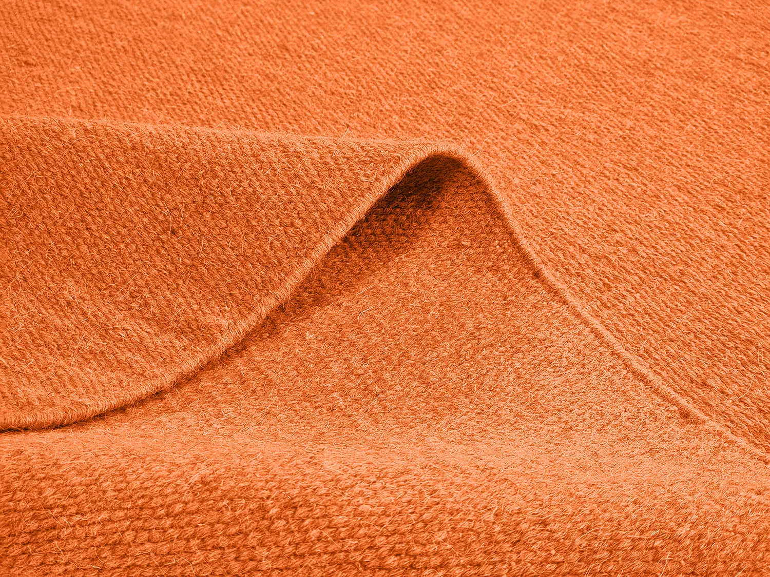 Tapis en laine - Hamilton (Orange Peel)
