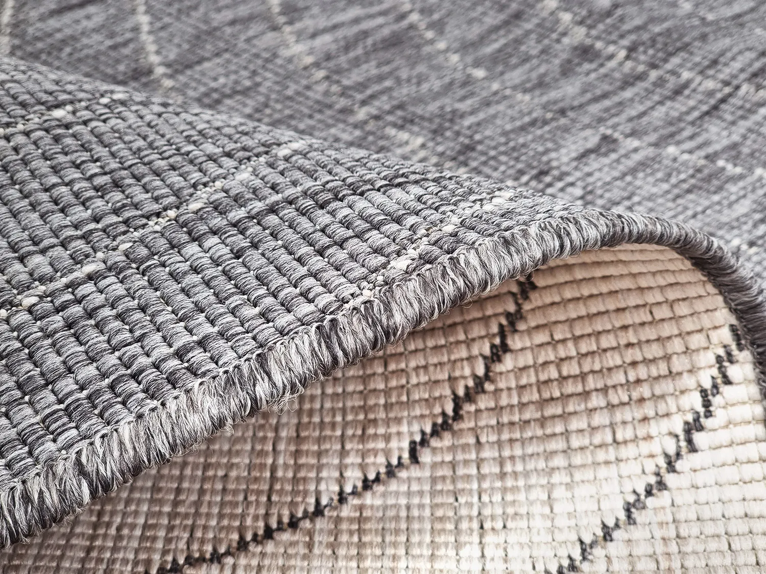 Tapis d’intérieur et d’extérieur - Hayden (gris)