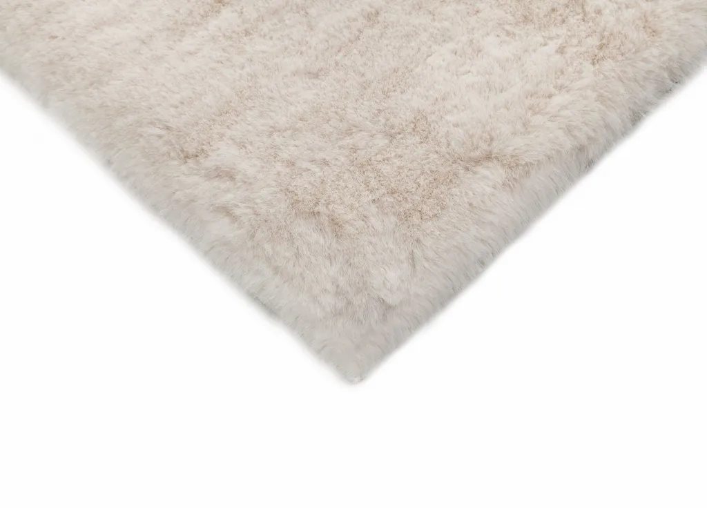 Tapis à poils longs - Cloud Super Soft (blanc cassé)