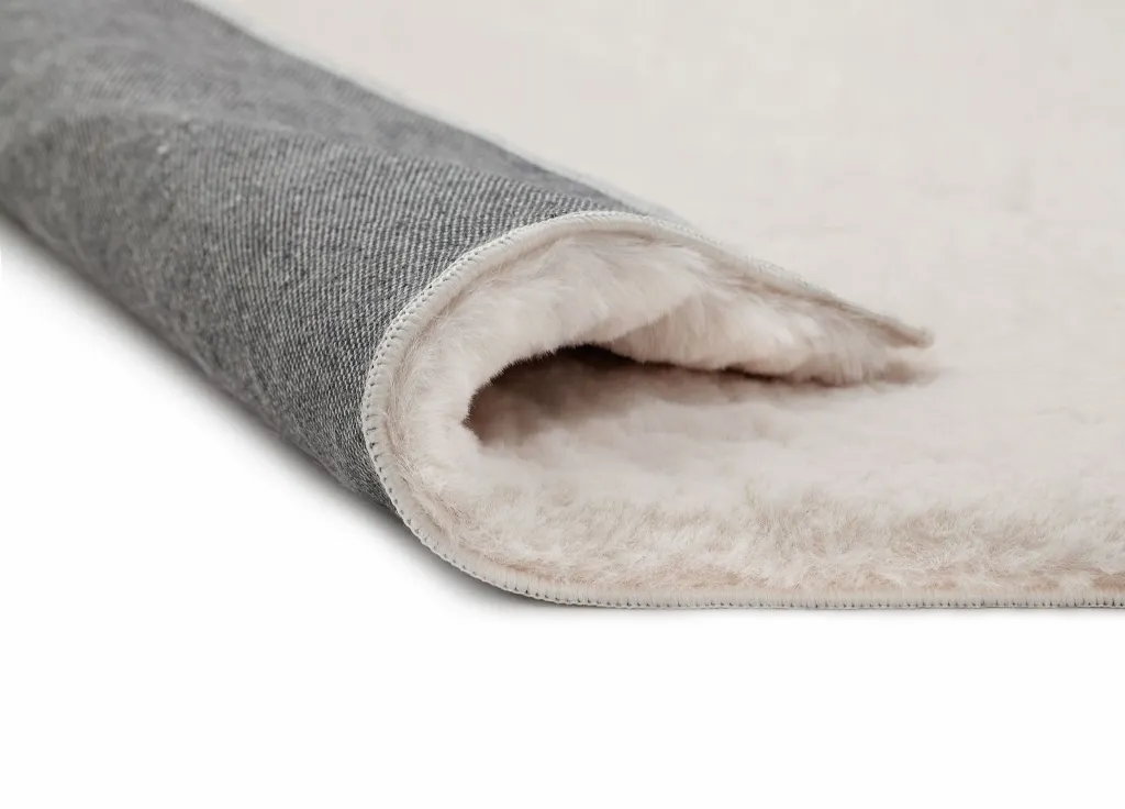 Tapis à poils longs - Cloud Super Soft (blanc cassé)