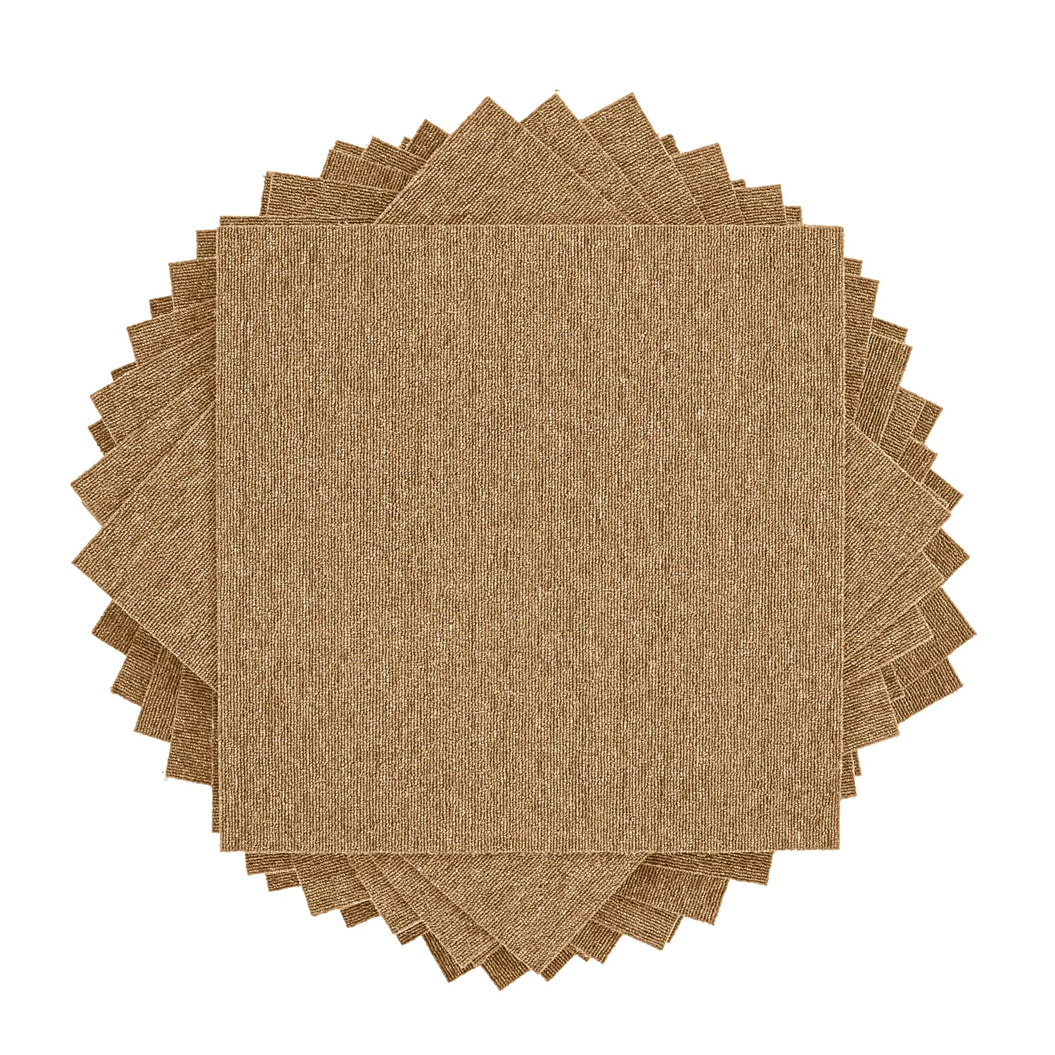 Moquette - Almeria Dalles textiles 24 unités (beige)