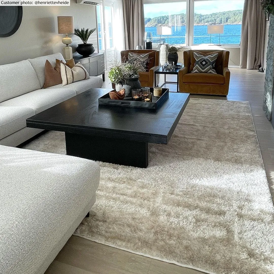 Tapis à poils longs - Cosy (beige)
